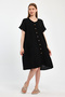 Women's Dress - Muslin Yaren (Oversize) Dress - 3030