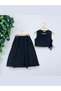 Girl's Cotton Vest Skirt Set