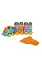 مجموعة مكعبات My First Train مكونة من 33 قطعة - 3