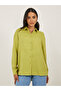 Regular Fit Spread Collar Shirt with Back Button Detail - 2