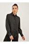 Schiffli Hem Regular Fit Spread Collar Shirt