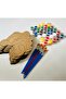 Wooden Monkey Painting Set 10 Figures, 10 Brushes, 5 Acrylic Paints |   Educational Art Activity for Children - 5
