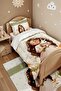 Daisy Crown Princess Patterned Single Quilt and Pillowcase - 4