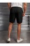 Unisex the Moon Bear Printed Basic Combed Shorts - 4