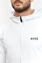 Erkek Kapüşonlu Sweatshirt Beyaz - 4