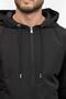 Erkek Kapüşonlu Sweatshirt Siyah - 4