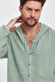 MUSLIN HOODED MEN'S SHIRT - 4010 - 5
