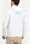 Erkek Kapüşonlu Sweatshirt Beyaz - 3