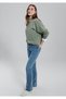 Lux Touch Tencel Tm Khaki Modal Sweatshirt 168837 -71841 - 2