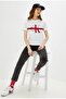 شعار CK Monogram - تي شيرت بنمط تطريز عادي - 2