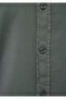 Green Men's Shirt - M 0211091 -85370 Honeycomb Fabric - 6