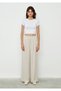 Wide Leg Tencel Tm Beige Lyocell Trousers 1010785 -70318 - 2