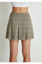 Brown Plaid Skirt 1310601 -88497 - 6