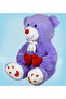 130 cm Double Heart Bobo Plush Teddy Bear - the Best Gift for Lover - 3