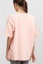 Iconic Monologo Women's Crew Neck T-Shirt Pink - 3