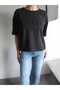 Mold Print Detail Smile T-Shirt - 5