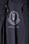 Black Crew Neck T-Shirt Boy's Jean Shirt with Chest Pocket 20079 - 2
