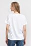 Smooth Cotton Women's V-Neck T-Shirt White - 3