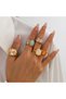 Vento 5 Pieces Adjustable Ring Set - 3