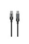 كابل USB-C إلى USB-C للشحن السريع بقدرة 100 واط مع شاشة LED وخاصية الإيقاف الذكي، مصنوع من سبائك الزنك المضفرة، بطول 1.2 متر - 2