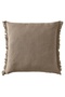VALLKRASSING Light Grey-Brown Cushion Cover 50x50 cm – 100% Cotton by IKEA