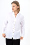 Men's Shirt - Muslin Judge Collar Long Sleeve Men's Shirt-4050 - 2
