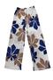 Girl's Spanish Leg Roll-Up Trousers /Girl's Loose Wide-Leg Trousers/ Roll-Up Trousers