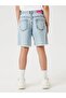 Nkfbella Hw Wide Female Child Denim Shorts 13240207 - 2