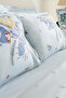 Seliya 100% Cotton Double Duvet Cover Set Blue - 7