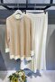 24Ss79061 Beys Design Sequin Detail Spanish Suit - 7