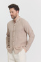Men's Shirt - Muslin Judge Collar Long Sleeve Men's Shirt-4050 - 2