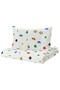 GRÖNFINK Duvet cover 1 pillowcase for cot