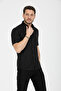 Men's Short Sleeve Slim Fit Knitted Shirt 2583 - 3