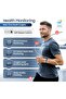 DOM7 Smartwatch 1.43" AMOLED,BT Calling,Health Tracking,IP67,7-Day Battery,Silver Frame & Blue Strap - 4