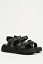 Black Women's Sandals Pc-7482 - 2