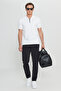 Standard Fit Regular Cut Polo Neck Jacquard Knitwear T-Shirt - 2