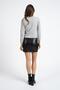 Women's Virka Openwork Thin Knitwear Cardigan Gray - 3