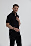 Men's Short Sleeve Slim Fit Summer Knitted Shirt 2515 - 4