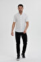 Men's Short Sleeve Slim Fit Summer Knitted Shirt 2515 - 3
