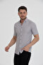 Men's Short Sleeve Slim Fit Summer Knitted Shirt 2515