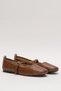 Women's Daily Single Belt Shoes - Ballerina Taba Model - 2