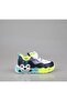 1905 Navy Blue Yellow Kids Sneakers