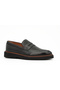 Genuine Antique Leather Eva Sole Loafer Model Men's Shoes - Tuna 4223 - 2