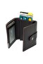 RFID Blocking Faux Leather Wallet for Men and Women, Automatic Card Holder Men's Wallet - 4