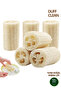 3 Pcs 10 cm Natural Pumpkin Fiber-(Body+Dish+Cleaning) - 3