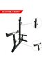 Premium Bench Press Squat Rack Stand, 450KG Max Load, Adjustable Height And Width - 2