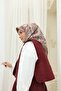 وشاح حريري من نسيج التويل 11456-11 - 6
