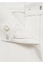 Straight Cut Trousers with Pens - 7