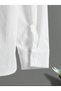 Women's Men's Summer Linen Crinkle Fabric Long Sleeve Shirt 2 Piece Wrap Set - 4