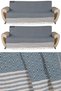 Cotton 2-Piece Sofa Cover (170X210 cm) 2 Pcs